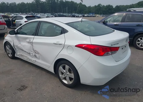 2011 Hyundai Elantra Gls из США, поврежденный, VIN 5NPDH4AE6BH047714